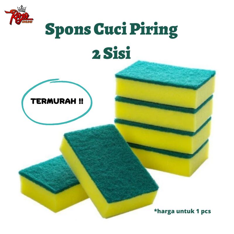 SPONS - Spons Cuci Piring Busa Cuci Piring Spons 2 sisi