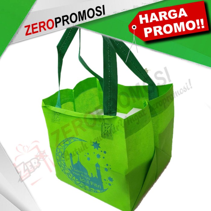

Tas Lebaran Idul Fitri - Eid Mubarak - Tas Kain Model Box 075