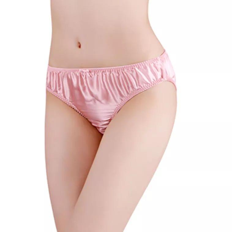 [ART. 1803] celana dalam seamless kain satin mewah cd briefs wanita new fashion terbaik