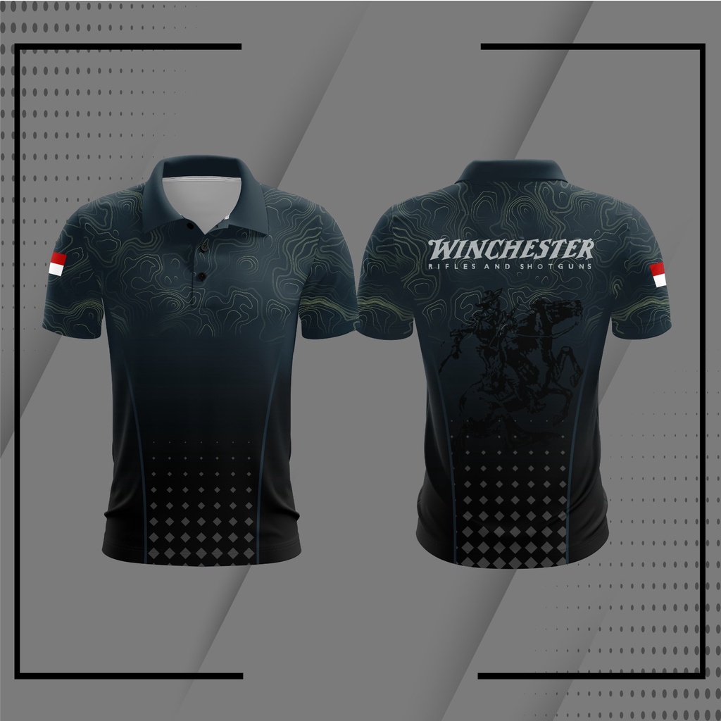 Baju Kaos Jersey Perbakin Menembak Shooting IPSC Glock Premium UV-PRO