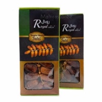 Kurma Royal Tunis 500g - TUNISIA PALM DEGLET NOUR DATES Daging buah yg tebal. Teksturnya halus, lembut, sedikit basah.