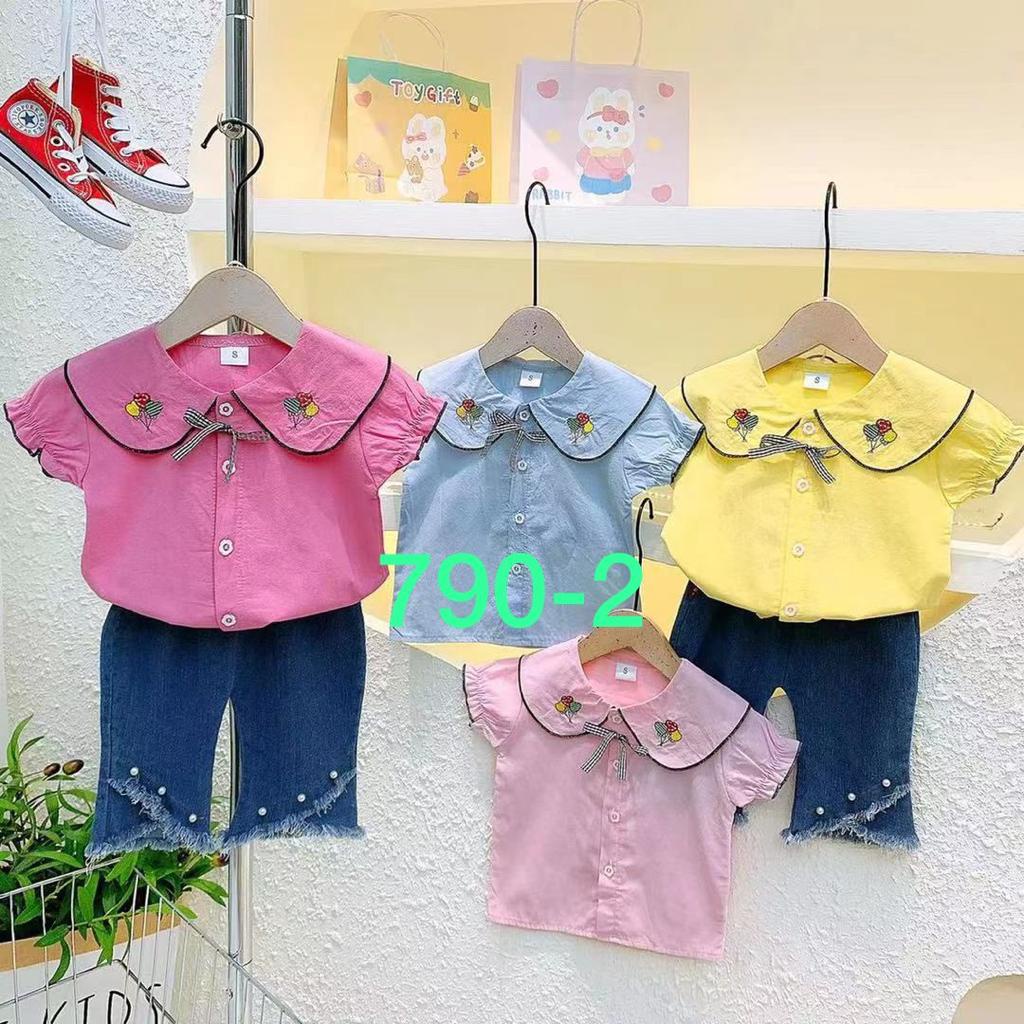 PROMO Setelan Import Anak Usia 3 bulan -4 Tahun Random Motif Sesuai Gambar