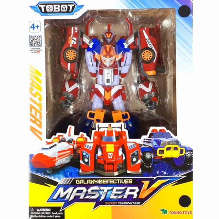 Terlaris Tobot Galaxy Detectives Master V 3 Stage Original Youngtoys