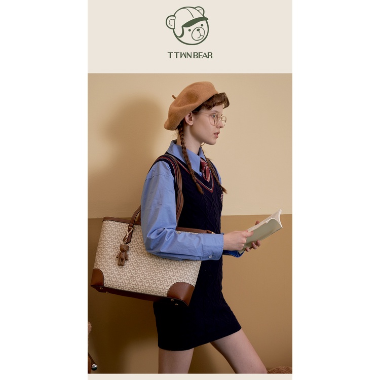 TTWN Bear Original TN2808 Tas Jinjing Shoulder Bag Tas Bahu Wanita ttwnbear
