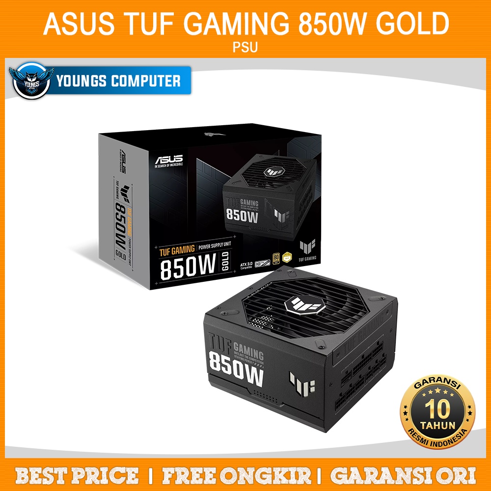 PSU ASUS TUF GAMING 850W 80+ Gold Full Modular | Power Supply 850 Watt 850G