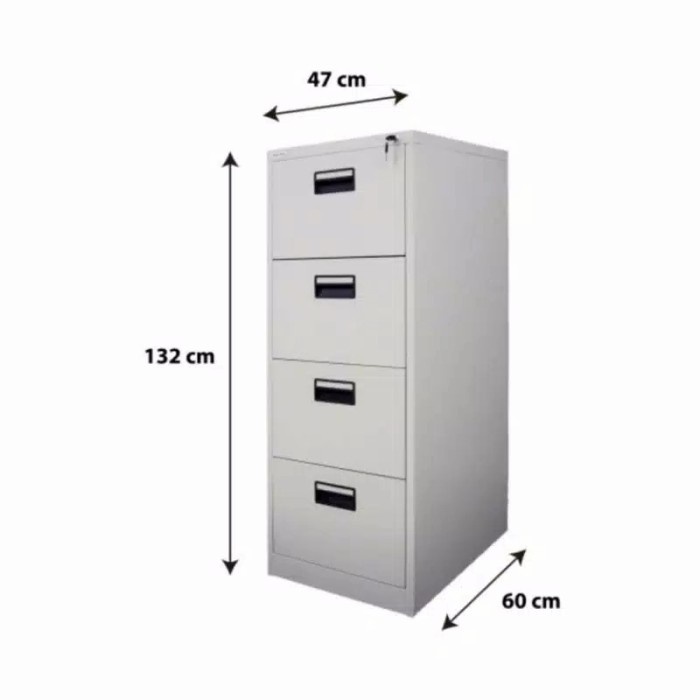 

Terlaris Filing Cabinet 4 Laci Drawer Lemari Besi Rak Besi Lemari Dokumen
