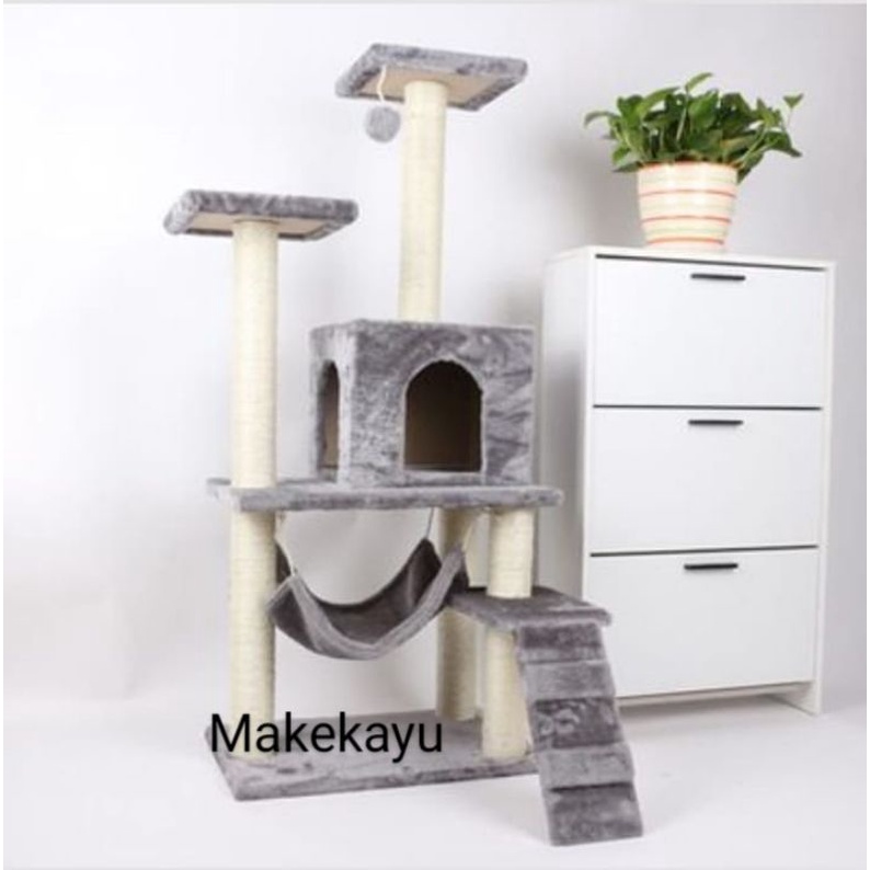 cat tree cat hamock cat tree runah kucing atunan santai