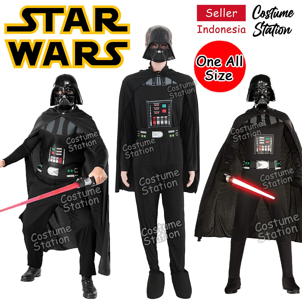 Kostum Star Wars Darth Vader / Costume Sith Lord dewasa