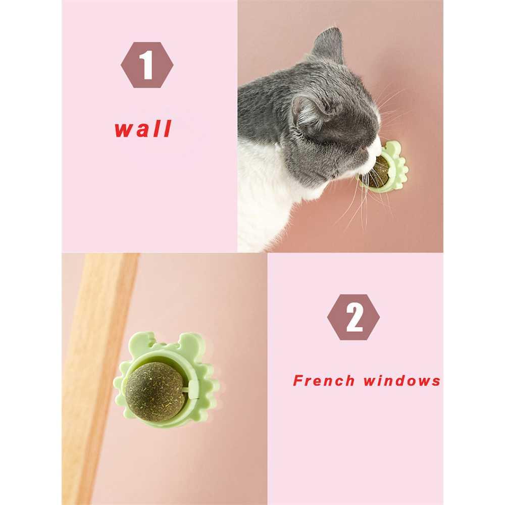 Mainan Cakaran Kucing Bola Aroma Catnip Scratcher Ball - LV-95