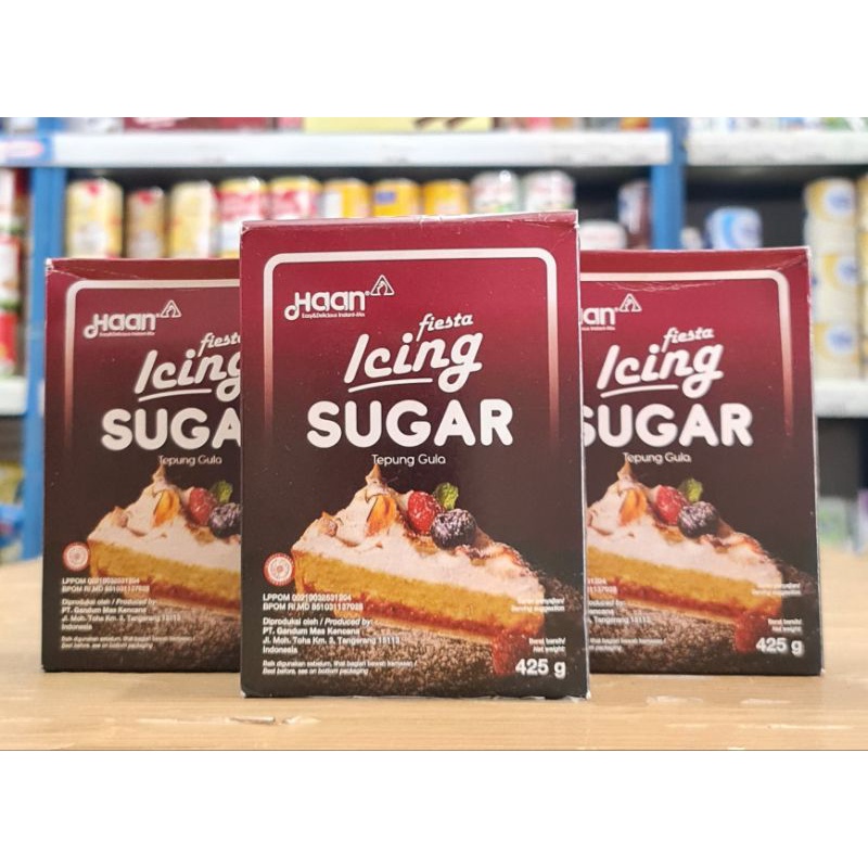 

Icing Sugar Haan 425gr/Haan Icing Sugar/Gula Halus