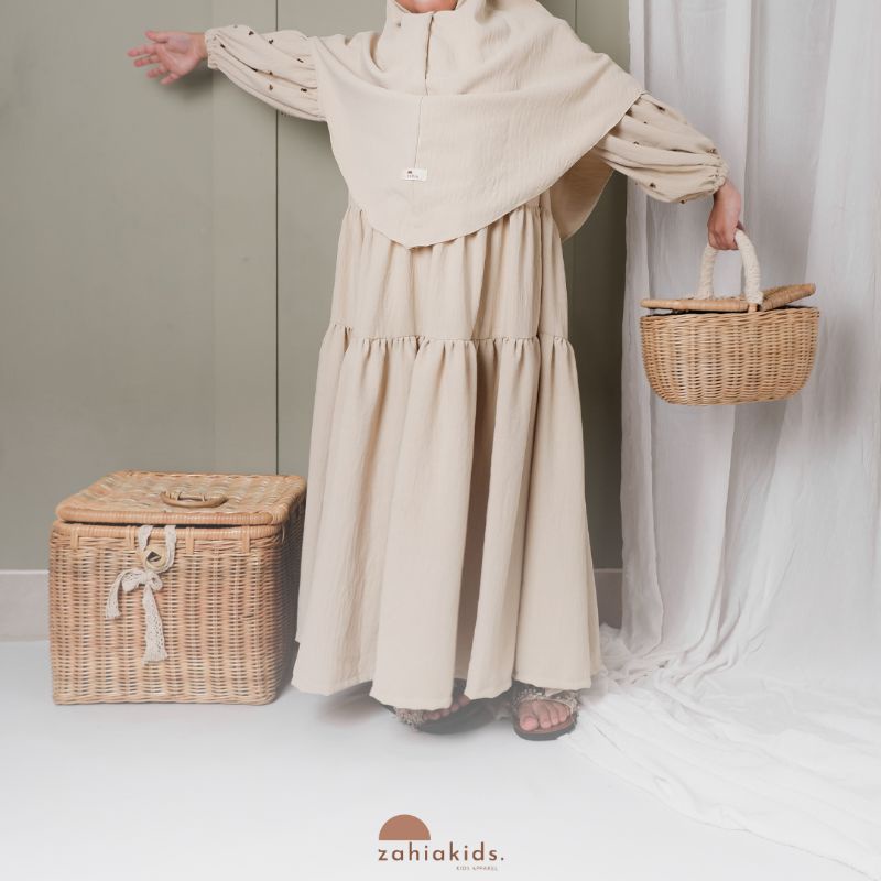 ZAHIA KIDS - MECCA GAMIS SET / GAMIS ANAK