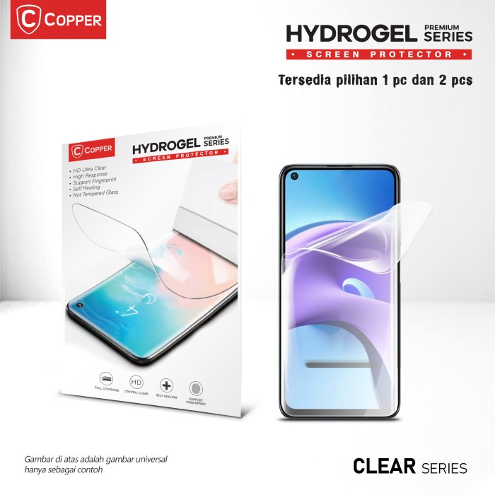 COPPER Clear Xiaomi Black Shark 3 Pro - Anti Gores Hydrogel