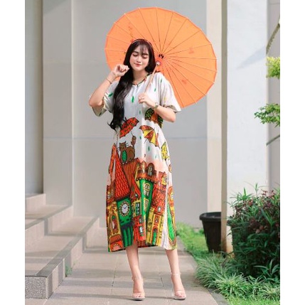 Sofia Dress terbaru 2023 // home dress tervirall //Homedress Kekinian Motif Terbaru Daster Lowo // D