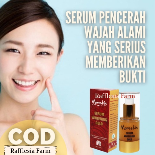 Moreskin Serum Gold / Serum Wajah / Sergold Nasa / Serum Pemutih Wajah / Serum Pemutih Wajah / Serum