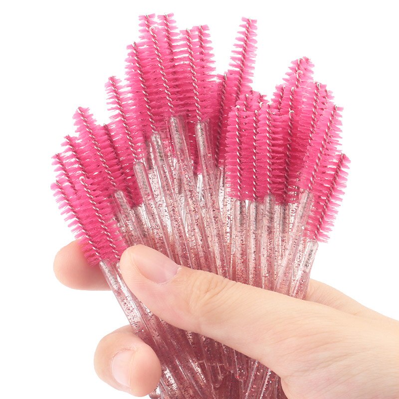 50pcs Mascara wand / Sisir Bulu Mata /sisir bulu glitter