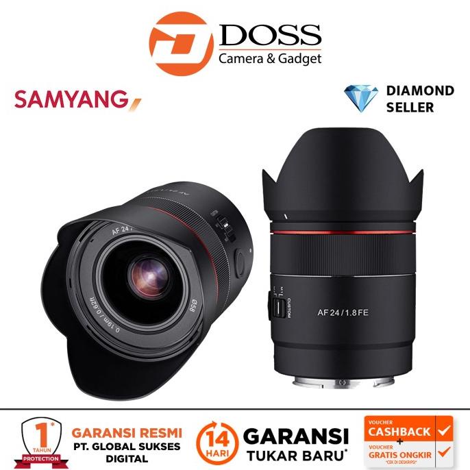 Samyang AF 24mm F1.8 Compact Lens for Sony FE / Samyang AF 24mm