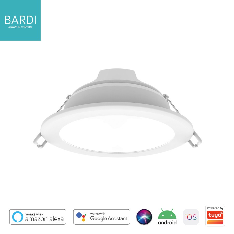 BARDI SMART  Beacon Panel Downlight 8W RGBWW Bluetooth