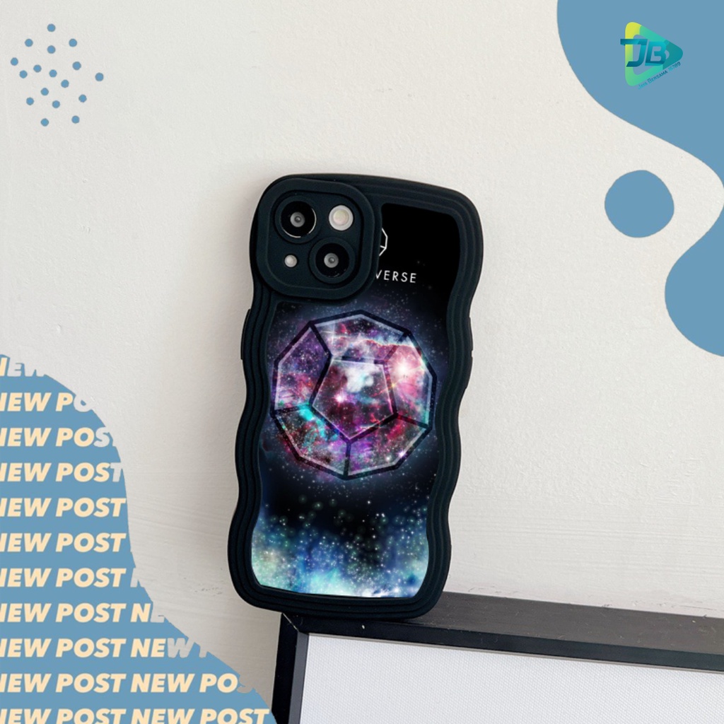 CUSTOM SOFTCASE SILIKON GELOMBANG WAVY CUSTOM ELEMET FOR REALME C2 5 5I 5S C3 8 PRO 8I 9 PRO PLUS 10 C11 C12 C25 C15 C17 7I C20 C21Y C25Y C30 C31 C33 C35 NARZO 50A 50I PRIME JB8146