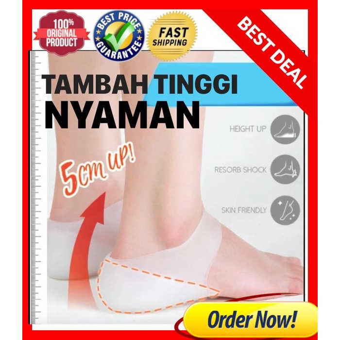 INSOLE Peninggi badan PENINGGI BADAN / GANJALAN TINGGI SEPATU
