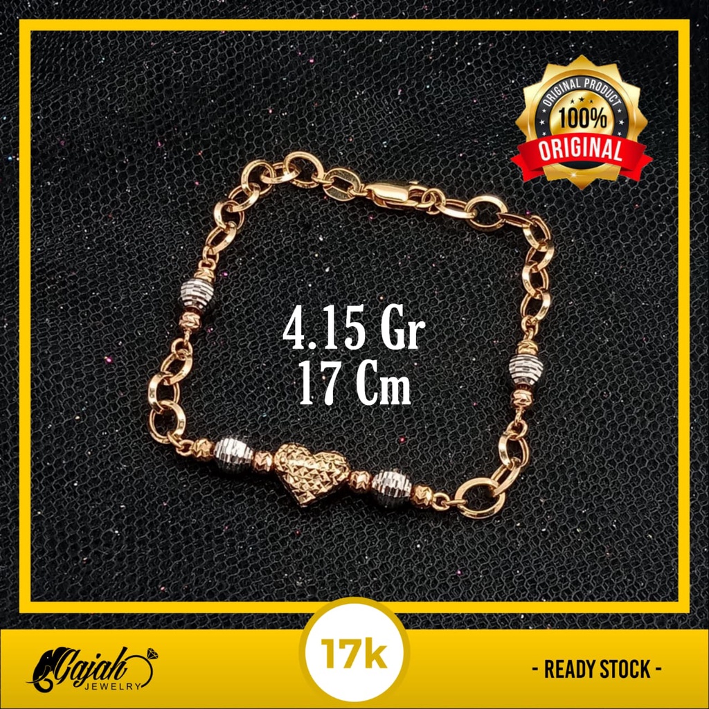 Gelang Emas 17K - 4.15 Gr Kadar 750 - 4543