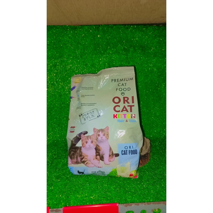 Ori Cat kitten 500gram ori cat oricat Hair &amp; Skin Freshpack makanan kucing kering