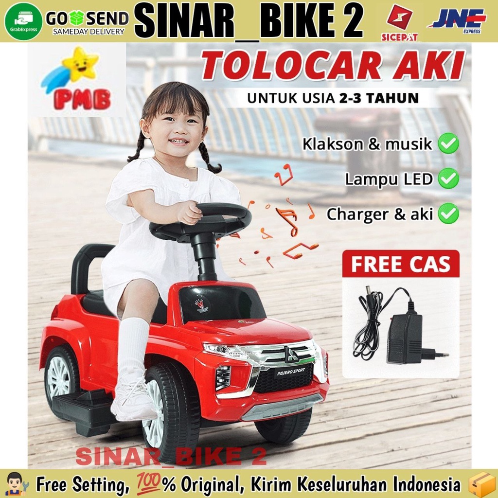 Motoran Aki Anak Pajero K-603 C Motoran Anak