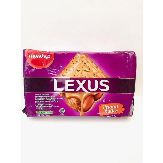 

Munchy's Lexus Sandwich Cracker Peanut Butter