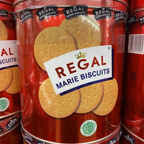 

REGAL Marie Biskuit Kaleng 550gr