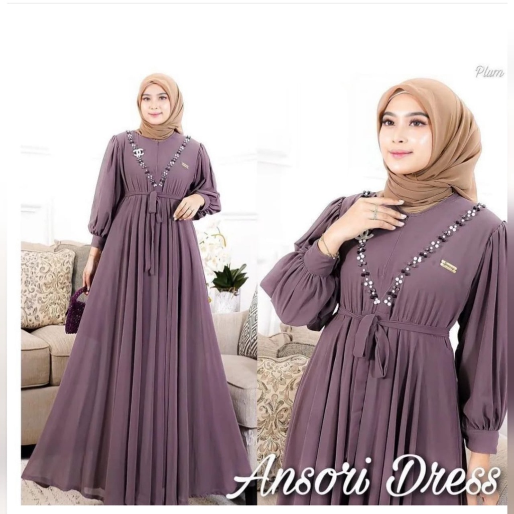 ANSORI DRESS Kondangan  Mewah Bahan Premium