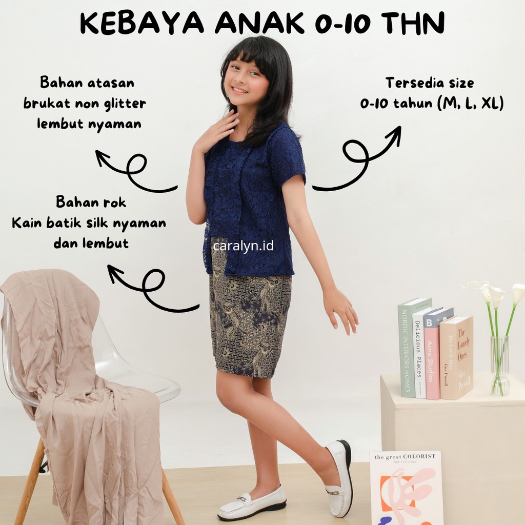 KEBAYA ANAK PEREMPUAN CACA KEBAYA KUTUBARU