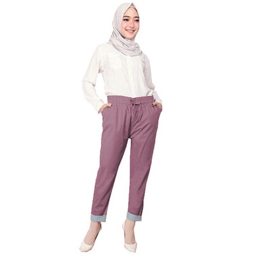 NHM Celana JUMBO BAGGY Stik Balik, Jumbo Pants Katun Street