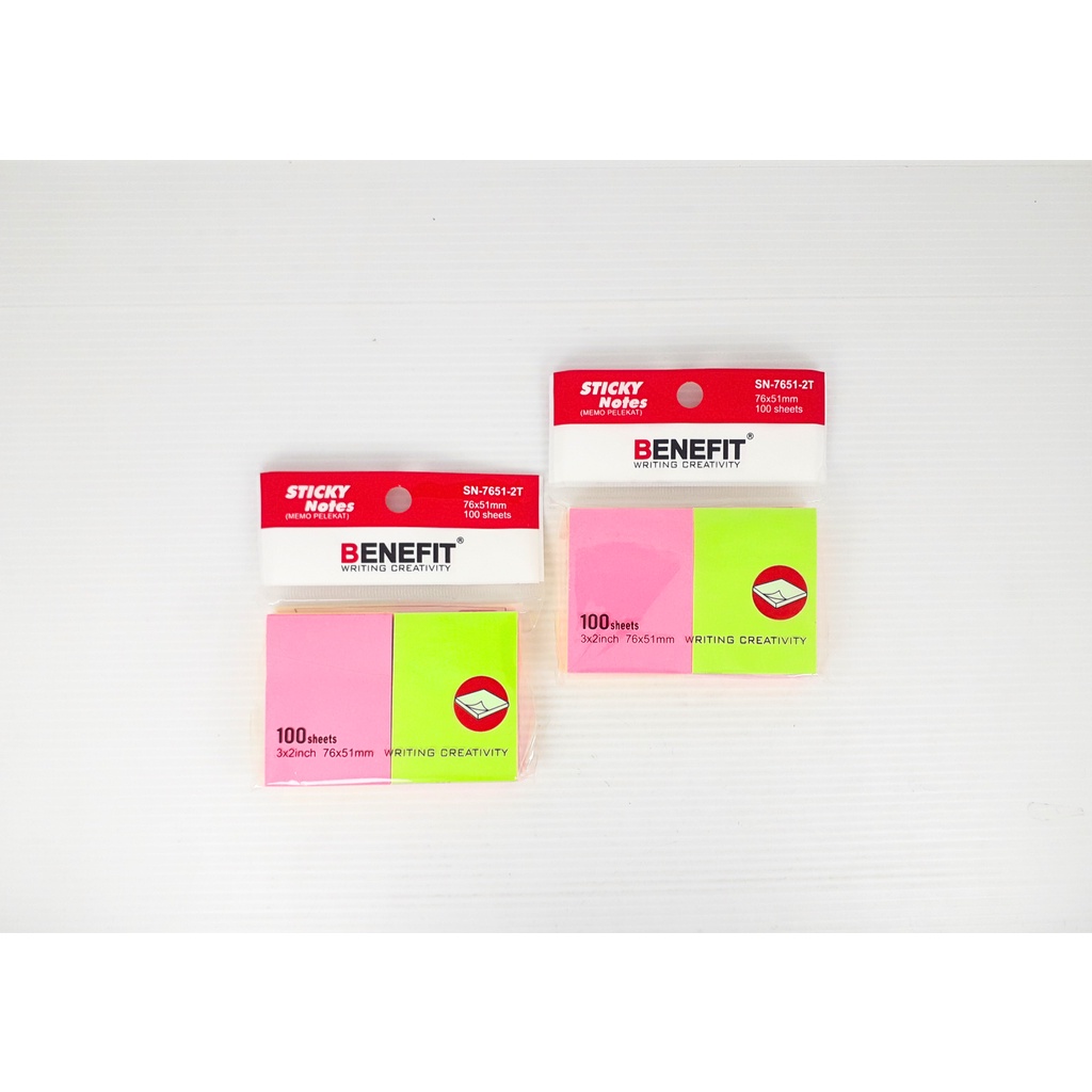 

Sticky Note BENEFIT SN-7651 76X51mm (022048)