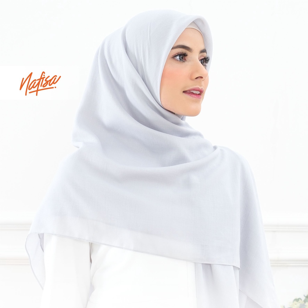 PROMO FLASH SALE | Jilbab Saudia Eksklusif Scarf ALLURA HIjab Segiempat Voal | Kerudung Katun Jahit 