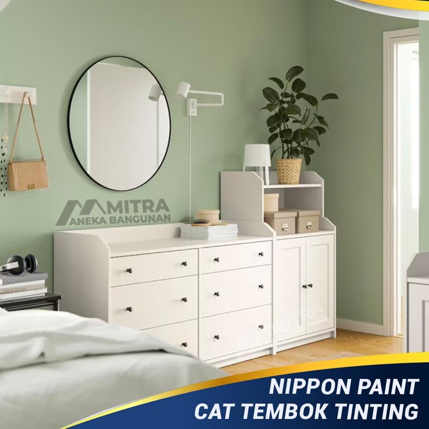 ❈   EKSTERIOR INTERIOR NIPPON PAINT SWEET ESCAPADE NP BGG 1759 T / SAGE GREEN / VINILEX PRO ELASTEX 