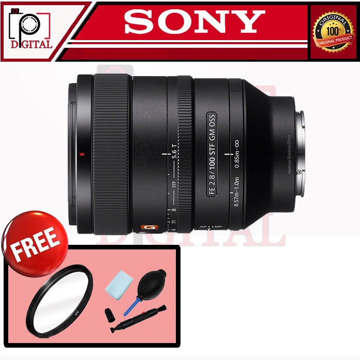 LENSA SONY FE 100MM F2.8 STF GM OSS