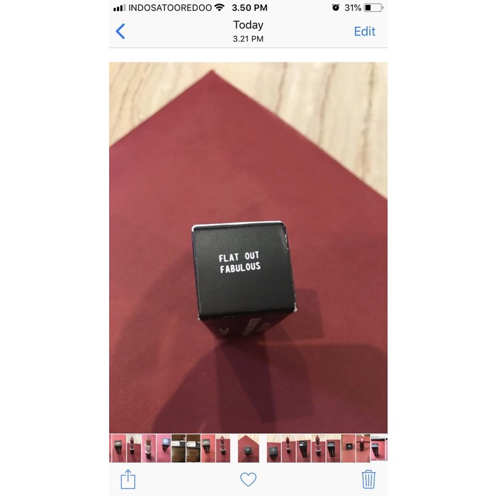 Mac original lipstik flat out fabulous