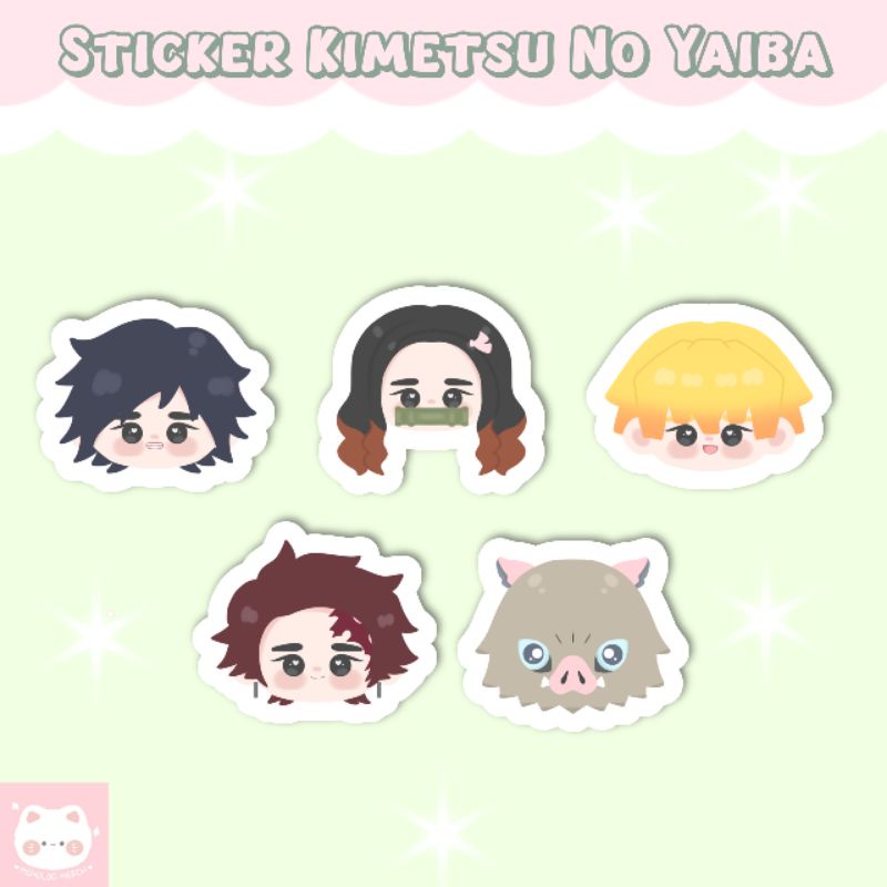 Sticker Kimetsu No Yaiba