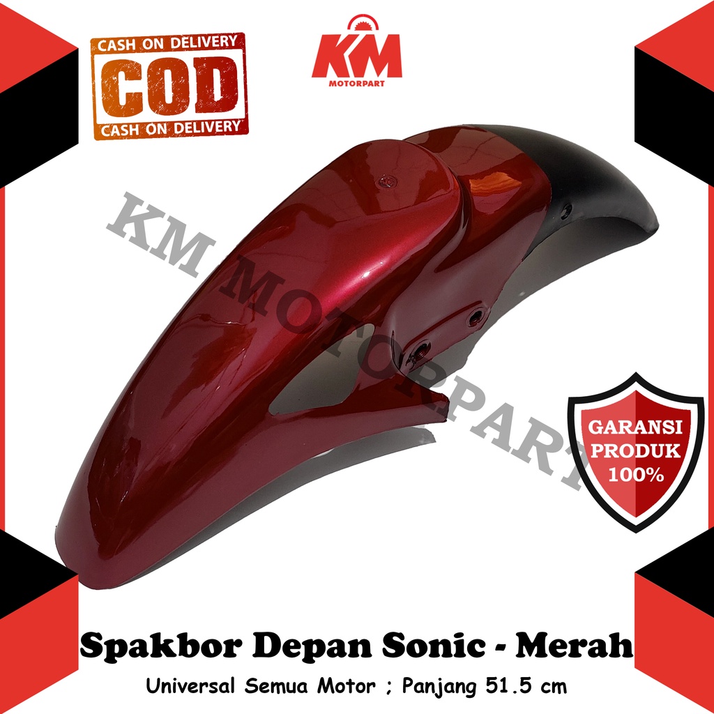 Spakbor Depan Sonic Slebor Universal NInja CB CS1 RxKing Tiger Vixion Dll