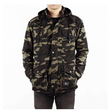 Jaket parka hot sale army original