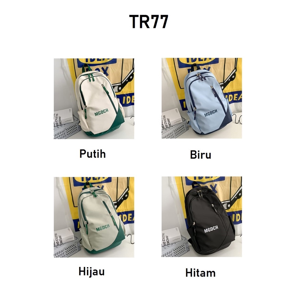 TR77 Tas Ransel Wanita Tas Ransel Jalan Backpack Wanita Ransel Laptop Ransel Waterproof