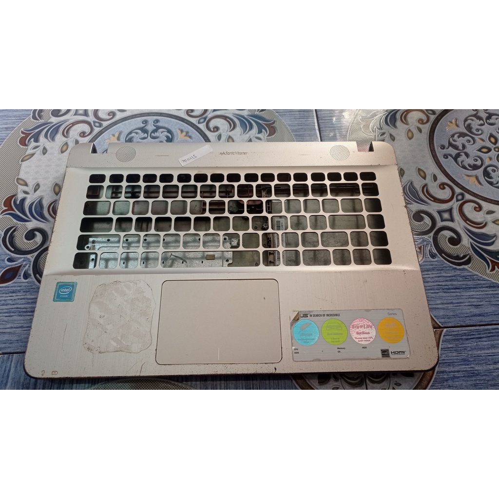 casing bagian keyboard asus x411s