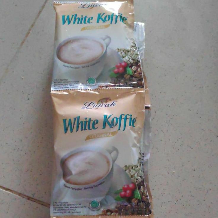 

Stok terbaru LUWAK WHITE COFFEE RENCENG ISI 10 PCS 20 GR