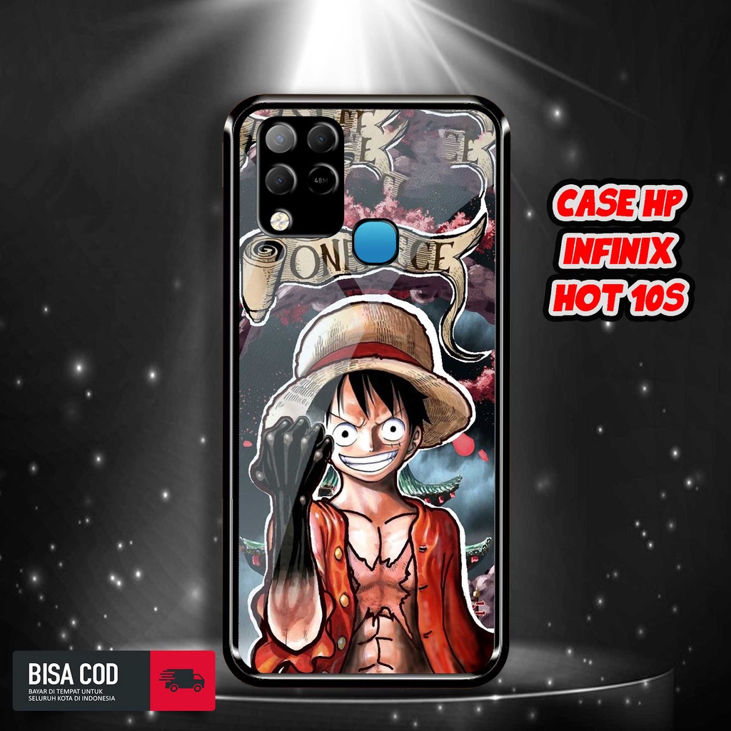 Case INFINIX HOT 10S 2023 Motif [ANIME OOOP] Casing INFINIX HOT 10S TERBARU Hardcase Glossy Kilau 2D