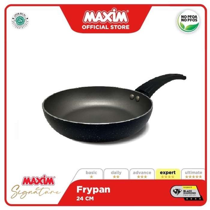 Maxim Signature Wajan Teflon Anti Lengket 24cm Frypan ORIGINAL