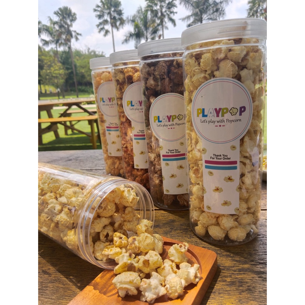 

Playpop Gourmet Popcorn Rasa Salty Onion Snack Cemilan Popcorn