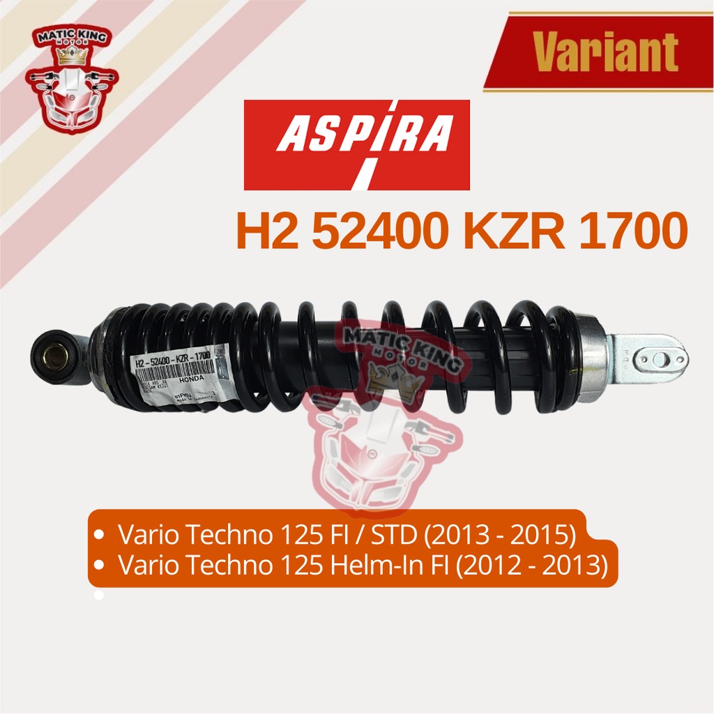 Shockbreaker sok Belakang Vario 125 / 150 Esp ASPIRA H2-52400-K59-1700