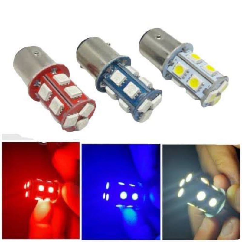 Lampu led stop jagung 13 mata flash kedap kedip