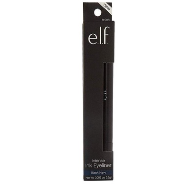 PROMO MURAH ELF Cosmetics Intense Ink Eyeliner (2.5 gr) Black Navy Eyeliner Mata Kosmetik ORI USA