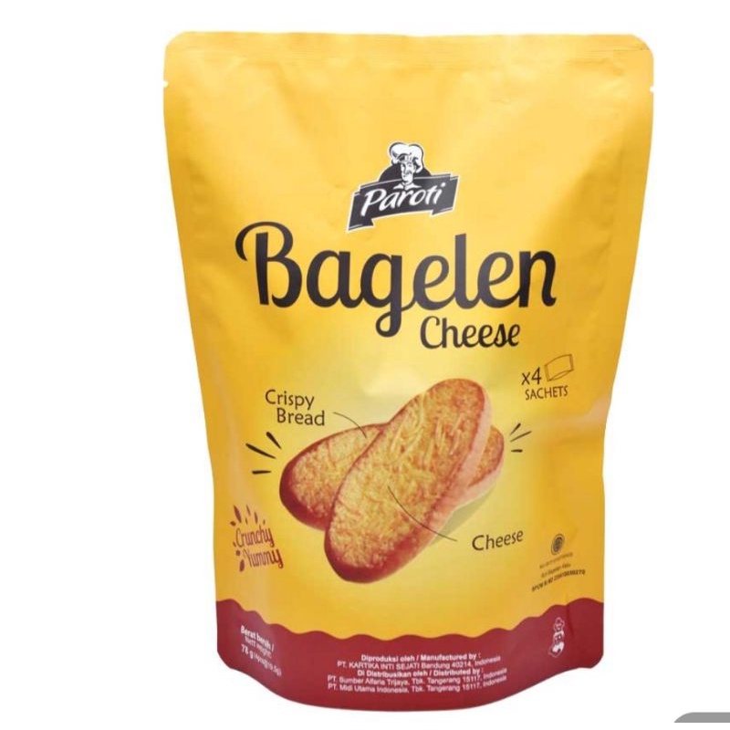 

Paroti Roti Bagelan Cheese/ keju 78G