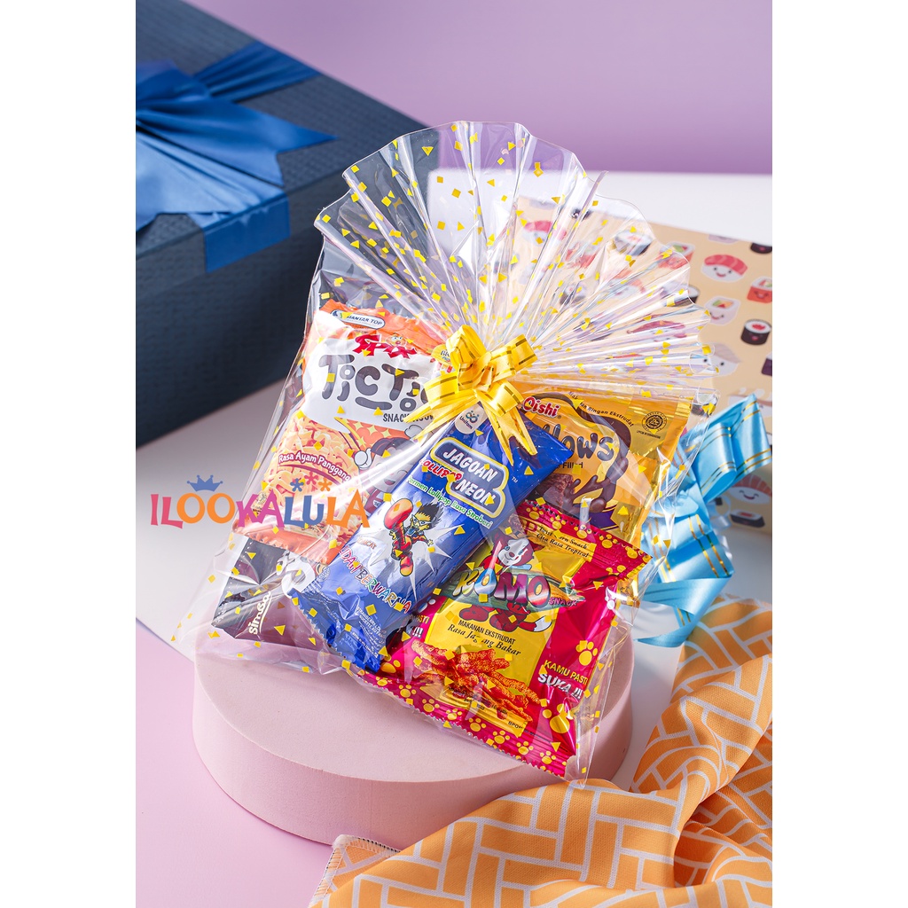 

SNACK ULANG TAHUN ANAK/ SOUVENIR ULANG TAHUN/ ISI PAKET SPIX/ PAKET ULANG TAHUN ANAK / MAKANAN ULANG TAHUN